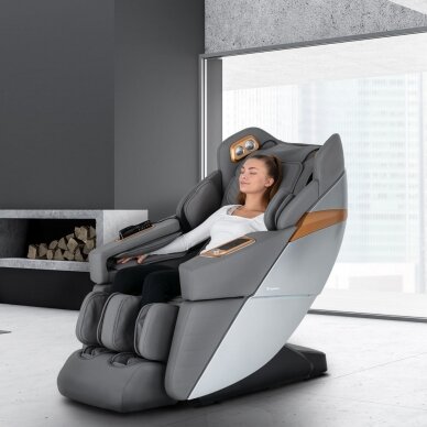 Masažo kėdė inSPORTline Lorreto - Titanium Grey 10