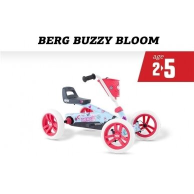 Mašinėlė vaikams BERG Buzzy Bloom 19