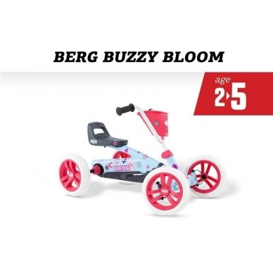 Mašinėlė vaikams BERG Buzzy Bloom 9