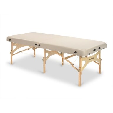 Sulankstomas terapijos stalas HABYS Feldenkrais Ilan Lev 80 Vinyl Flex – medinis, smėlio spalvos Sulankstomas terapijos stalas HABYS Feldenkrais Ilan Lev 80 Vinyl Flex – medinis, smėlio spalvos