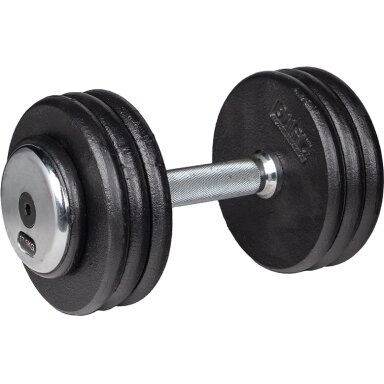Profesionalus hantelis inSPORTline ProfiST 17.5 kg