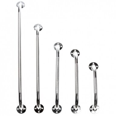Metalinis laikiklis prie sienos, chromuotas Metalinis laikiklis prie sienos, chromuotas
