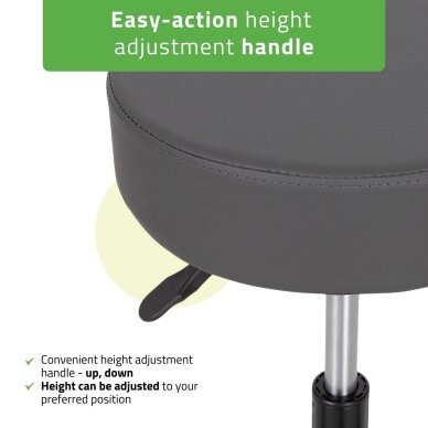 Meistro kėdė HABYS TIMO – 9 cm sėdynė, 45–59 cm 5