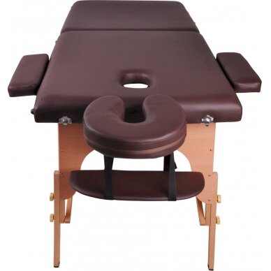 Mobilus medinis masažo stalas 2 dalių inSPORTline Taisage 4