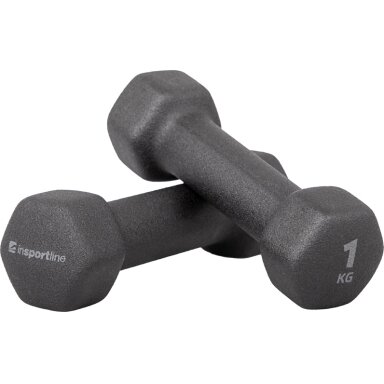 Neopreniniai hanteliai inSPORTline ON-X Renbell 2 x 1 kg