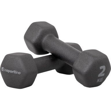 Neopreniniai hanteliai inSPORTline ON-X Renbell 2 x 2 kg