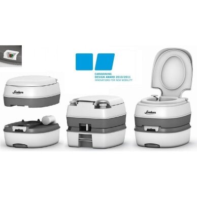 Nešiojamas biotualetas Enders Mobile WC Deluxe 4950 2 Nešiojamas biotualetas Enders Mobile WC Deluxe 4950 2