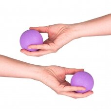 Pasunkinti masažo kamuoliukai inSPORTline Thera 6.5cm 2x150g