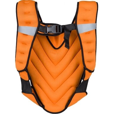 Svorinė liemenė inSPORTline Klaper 5 kg, oranžinė