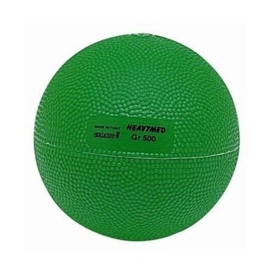 Pasunkintas kamuolys Gymnic Heavymed 0,5 kg