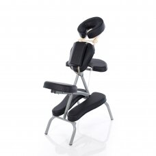 Profesionali sulankstoma masažo kėdė RESTPRO PC91, juoda