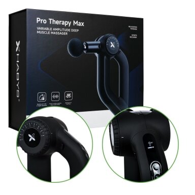 Profesionalus masažinis pistoletas Habys Pro Therapy Max Profesionalus masažinis pistoletas Habys Pro Therapy Max