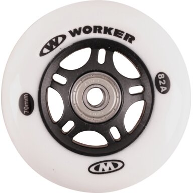 Ratukai riedučiams Worker 70 mm ABEC-5 Carbon - 4 vnt.