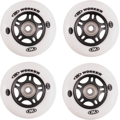 Ratukai riedučiams Worker 76 mm ABEC-7