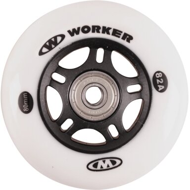 Ratukai riedučiams Worker 80 mm ABEC-7