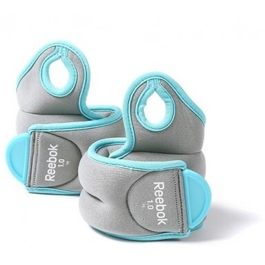 Svareliai ant riešų Reebok, 2x1 kg