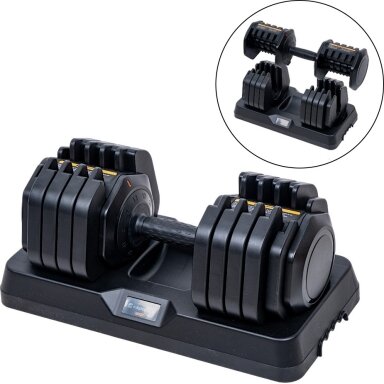 Reguliuojamas hantelis inSPORTline DuraBell® 5–41 kg Reguliuojamas hantelis inSPORTline DuraBell® 5–41 kg