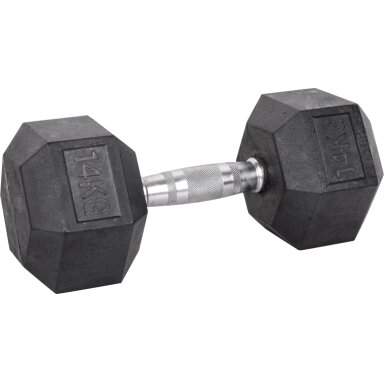 Šešiakampis hantelis inSPORTline HEX 14 kg Šešiakampis hantelis inSPORTline HEX 14 kg