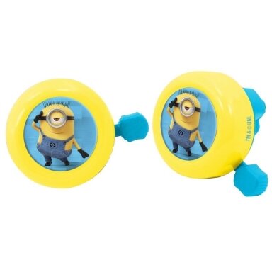 Skambutis vaikiškam dviračiui Minions Yellow Skambutis vaikiškam dviračiui Minions Yellow