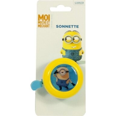Skambutis vaikiškam dviračiui Minions Yellow Skambutis vaikiškam dviračiui Minions Yellow