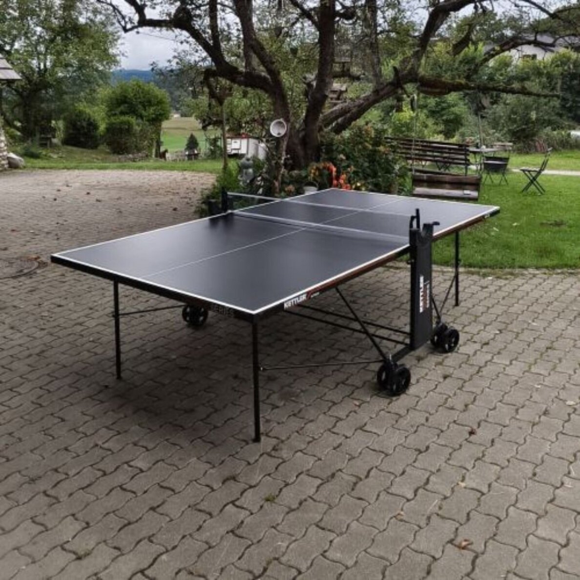 Stalo teniso stalas KETTLER Basic Outdoor 4 mm 6 Stalo teniso stalas KETTLER Basic Outdoor 4 mm 6