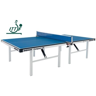 Stalo teniso stalas DONIC Compact 25 Indoor ITTF Stalo teniso stalas DONIC Compact 25 Indoor ITTF