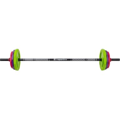 Štangos rinkinys inSPORTline Pumpino 4–19 kg