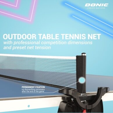 Stalo teniso stalas DONIC Outdoor Roller Fun 4 mm 5