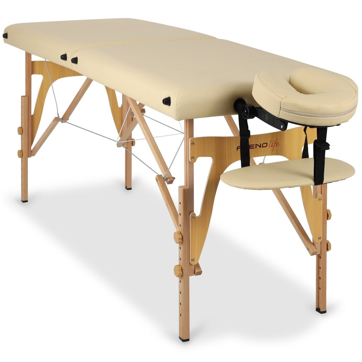 Sulankstomas masažo stalas AVENO LIFE Sonia 60 Comfy Base – medinis, tik 11 kg 1 Sulankstomas masažo stalas AVENO LIFE Sonia 60 Comfy Base – medinis, tik 11 kg 1