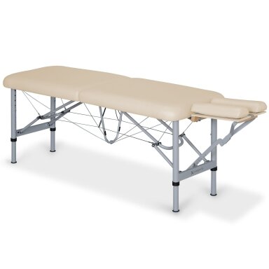 Sulankstomas chiropraktinis stalas HABYS Chiro Ultralux 19 50 Vinyl Flex – aliumininis, 9,4 kg Sulankstomas chiropraktinis stalas HABYS Chiro Ultralux 19 50 Vinyl Flex – aliumininis, 9,4 kg