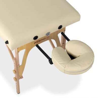 Sulankstomas masažo stalas AVENO LIFE Sonia 60 Comfy Base – medinis, tik 11 kg 10