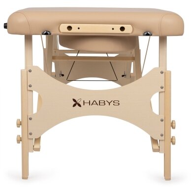 Sulankstomas masažo stalas HABYS Bello One 70 Soft Touch – medinis, 350 kg 2