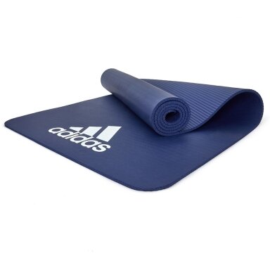 Treniruočių kilimėlis Adidas Fitness 7 mm, mėlynas