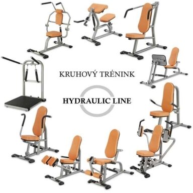 Treniruoklis krūtinėi HydraulicLine CPB300 PRO (juodas)