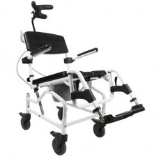 Tualeto, dušo ir transportavimo vežimėlis su pavertimo funkcija