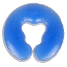 U formos silikono gelio veido pagalvėlė, mėlyna