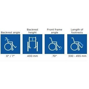 Universalaus tipo neįgaliojo vežimėlis INVACARE Action 1R 5