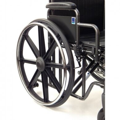 Universalaus tipo neįgaliojo vežimėlis sunkiasvoriui 1