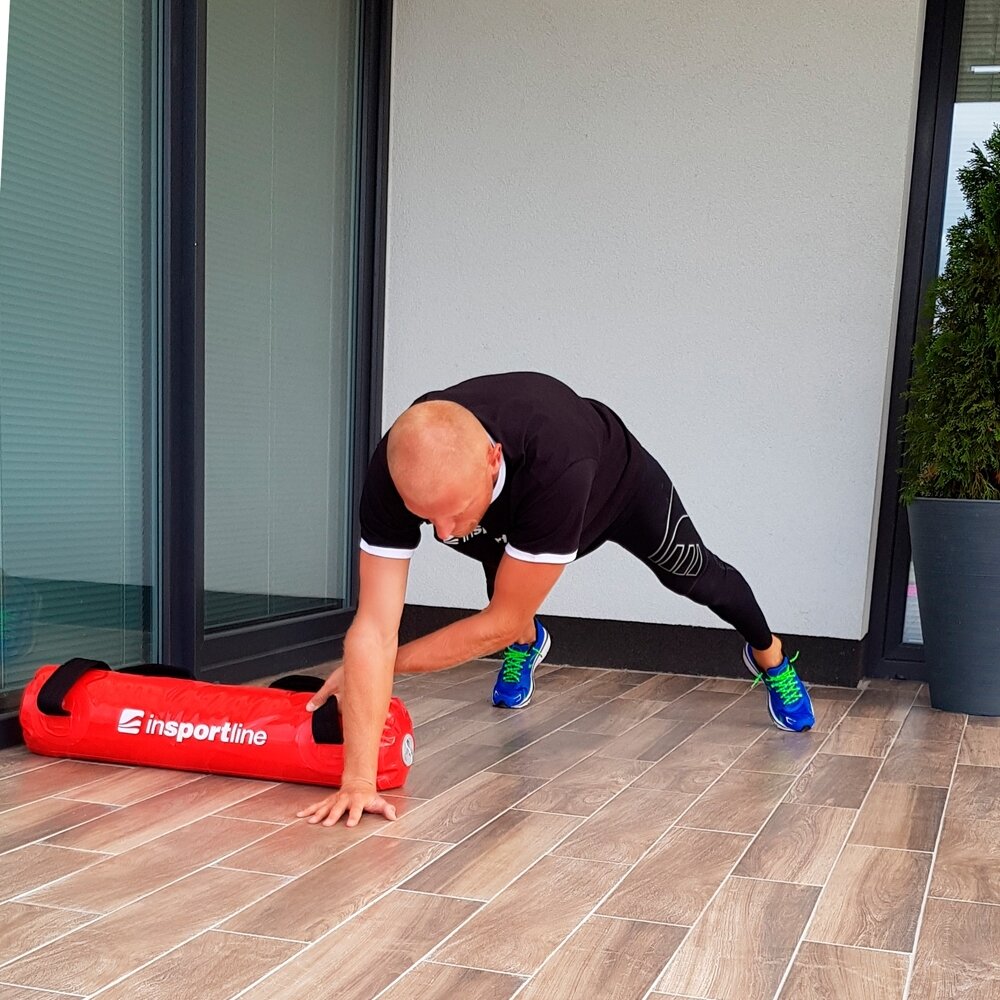 Vandeniu pripildomas jėgos maišas inSPORTline FitBag Aqua-L (iki 36 kg) 10 Vandeniu pripildomas jėgos maišas inSPORTline FitBag Aqua-L (iki 36 kg) 10