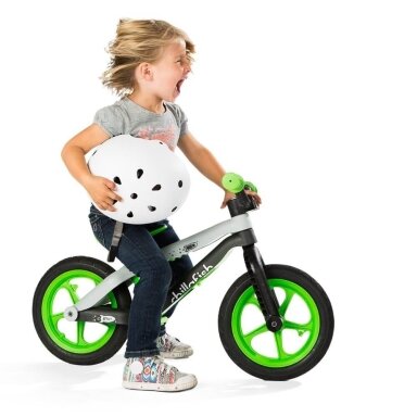 Vaikiškas balansinis dviratukas (iki 35kg) Chillafish BMX RS Green