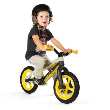 Vaikiškas balansinis dviratukas (iki 35kg) Chillafish BMX RS Yellow