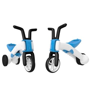 Vaikiškas balansinis dviratukas - triratukas 2in1 (iki 25kg) Chillafish Bunzi Blue Vaikiškas balansinis dviratukas - triratukas 2in1 (iki 25kg) Chillafish Bunzi Blue