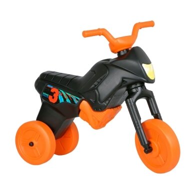 Vaikiškas balansinis triratukas (iki 20kg) Enduro Maxi Black-Orange
