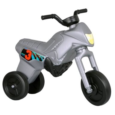 Vaikiškas balansinis triratukas (iki 20kg) Enduro Maxi Silver Vaikiškas balansinis triratukas (iki 20kg) Enduro Maxi Silver