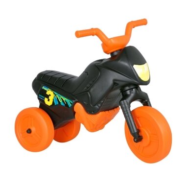 Vaikiškas balansinis triratukas (iki 20kg) Enduro Mini Black-Orange