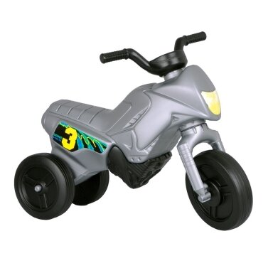 Vaikiškas balansinis triratukas (iki 20kg) Enduro Mini Silver
