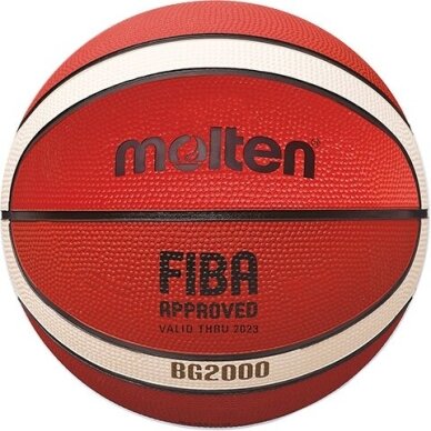 Vaikiškas krepšinio kamuolys MOLTEN B5G2000, 5 dydis Vaikiškas krepšinio kamuolys MOLTEN B5G2000, 5 dydis