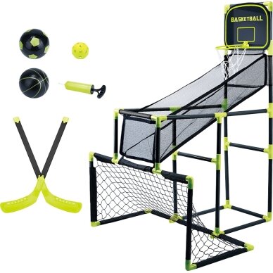 Vaikiškas sporto žaidimų rinkinys 3in1 inSPORTline SCS510