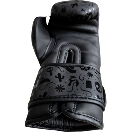 Vaikiškos bokso pirštinės inSPORTline Bamzy, juodos, 6 oz 2